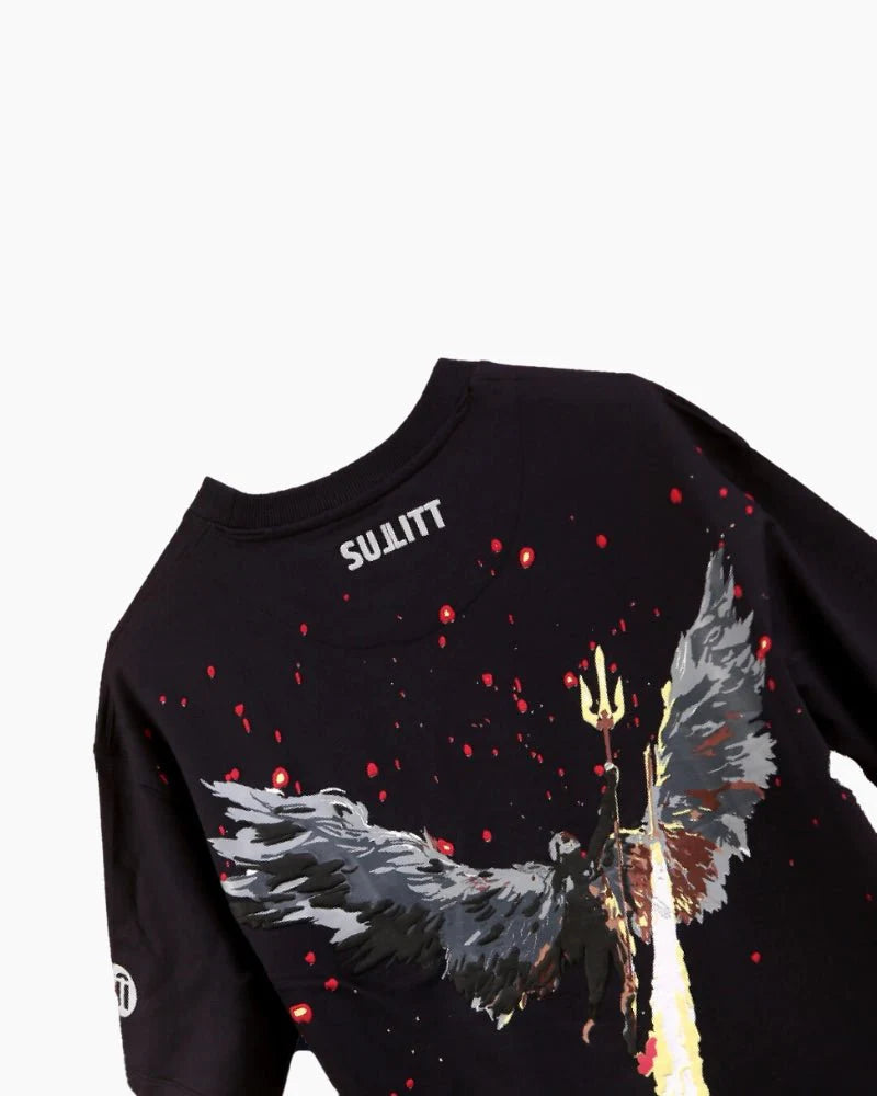 ASH PYRO OVERSIZED T - SHIRT - SULLITT