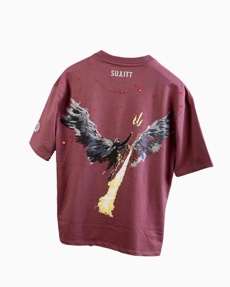 ASH PYRO OVERSIZED T - SHIRT - SULLITT