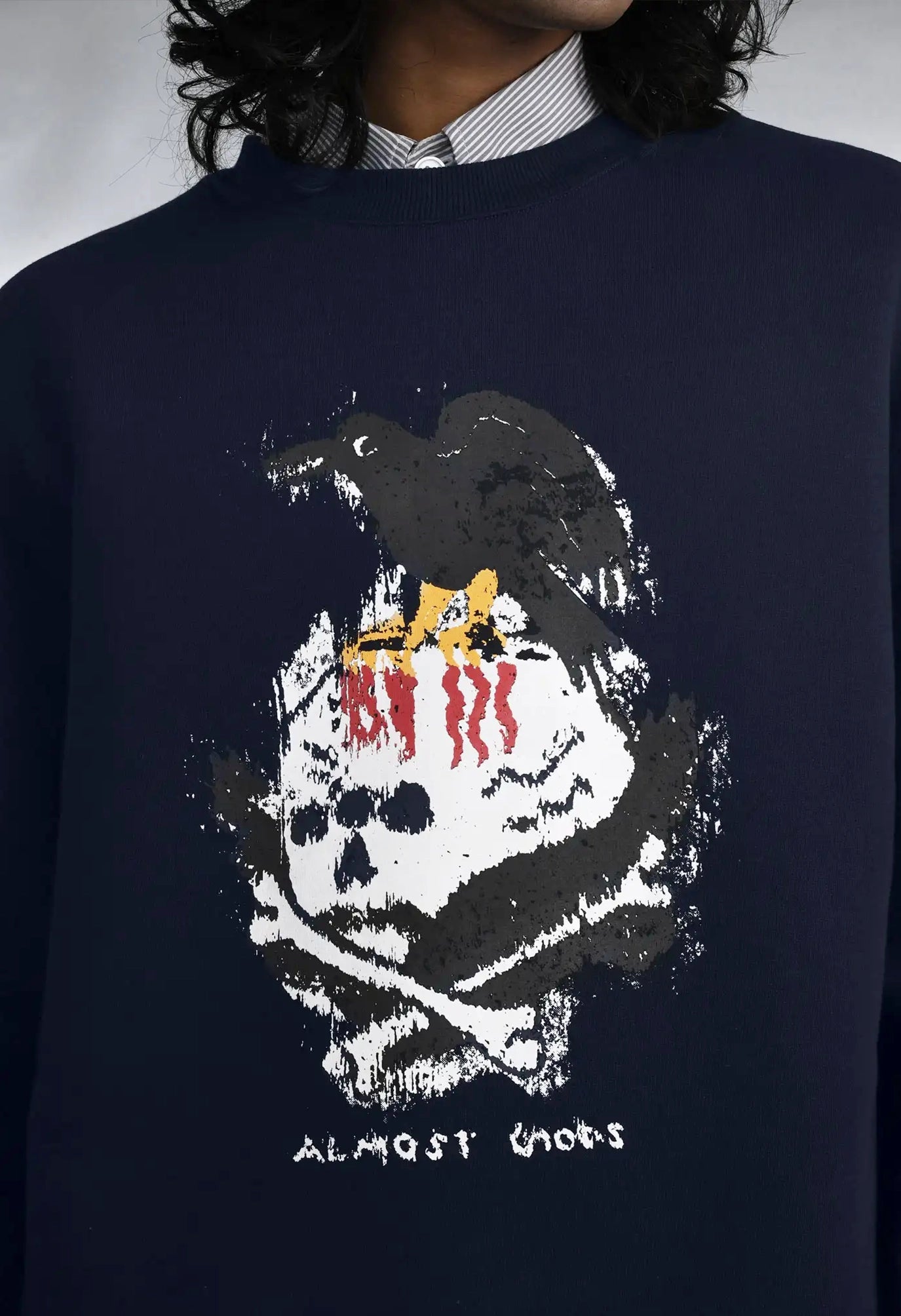 Nevermore Sweatshirt in Navy