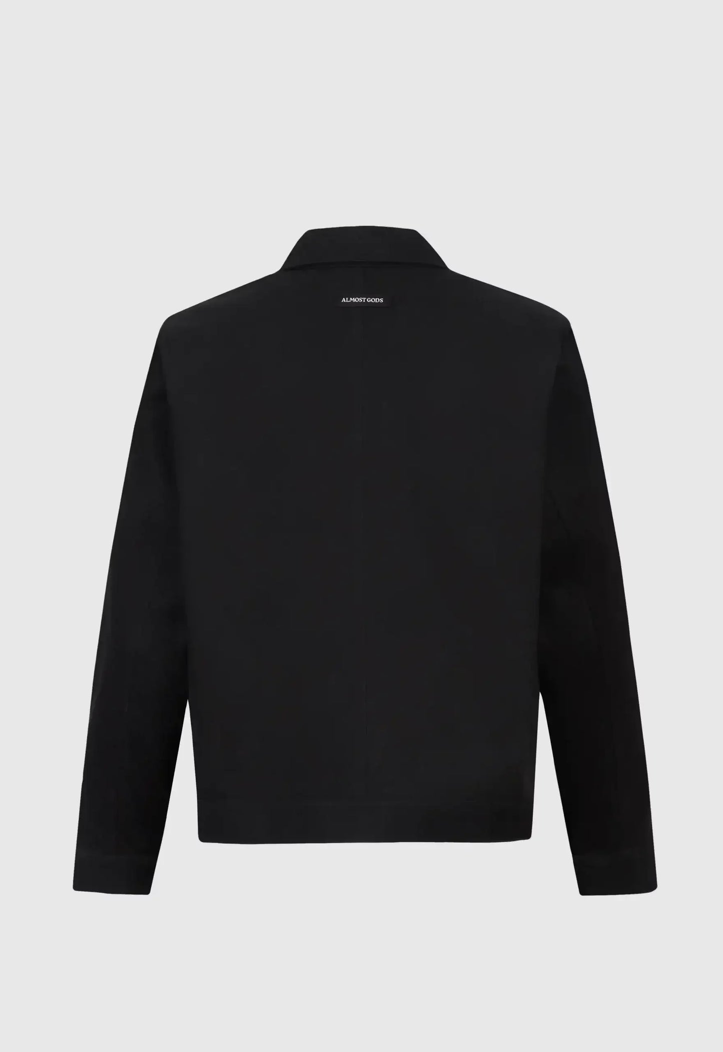 Constructed Artist Jacket In Cotton Twill