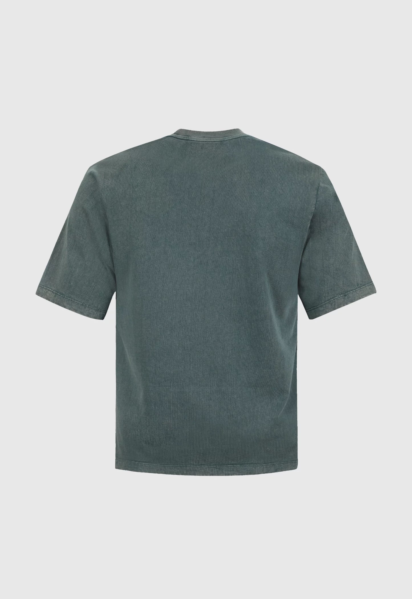 Stonewashed Gothic Tee in Pine Green