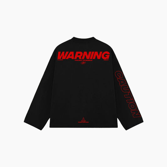 WARNING Long Sleeve TEE