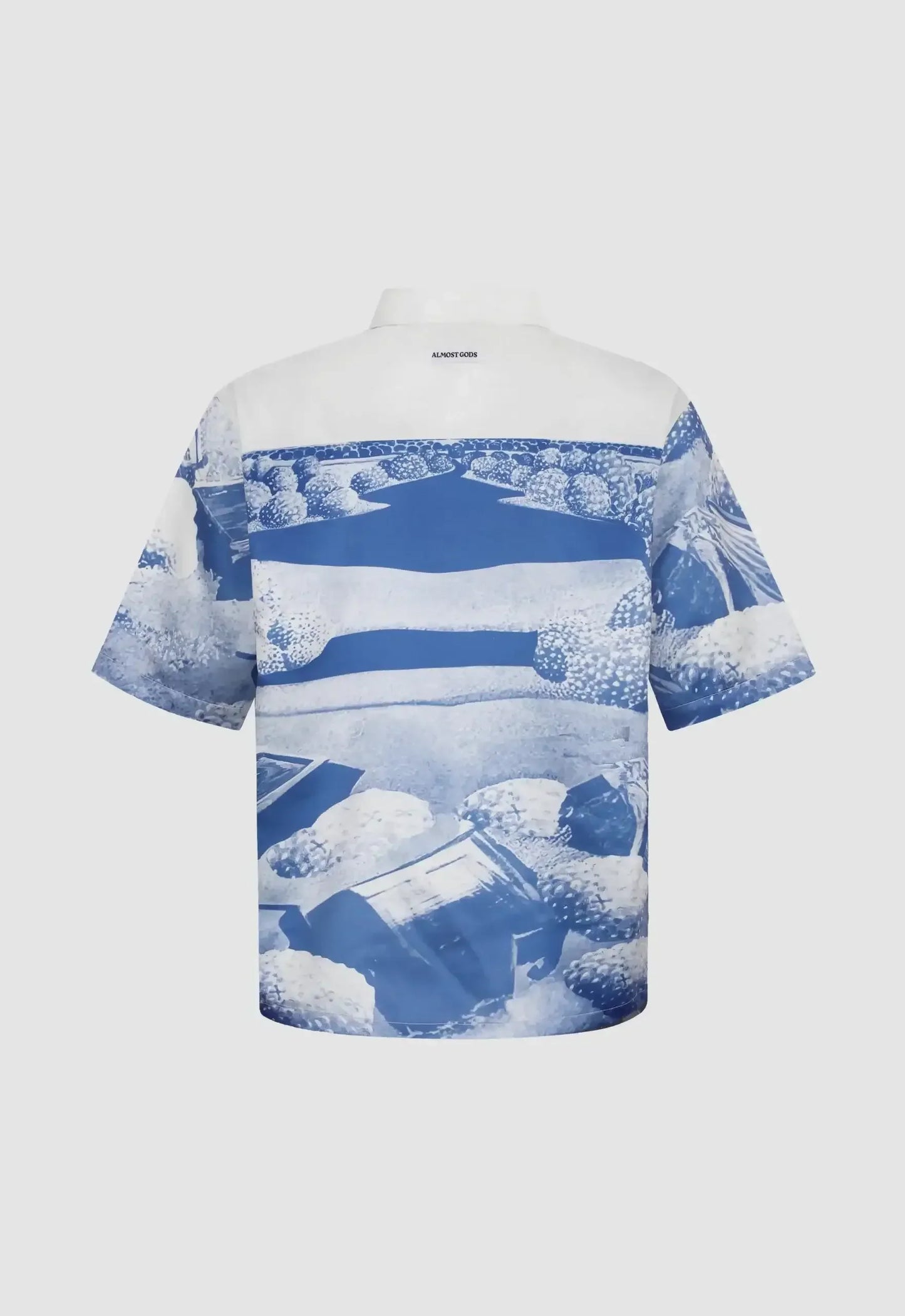Mirage Boxy Shirt in Satin