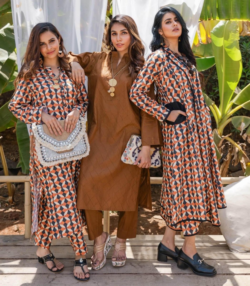 Brown Cotton Co - ord Set - Outro Studio
