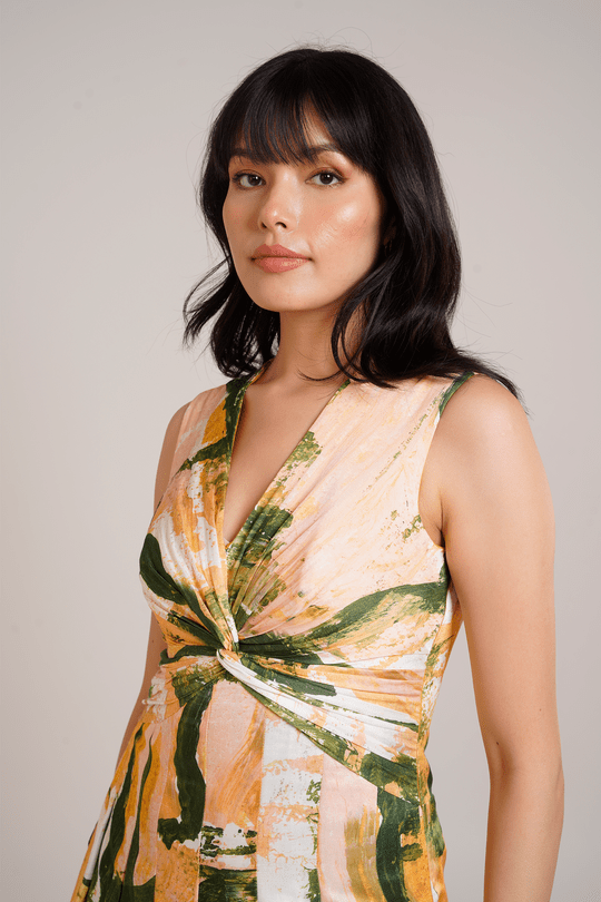 Ceri Pleated Dress - Outro Studio