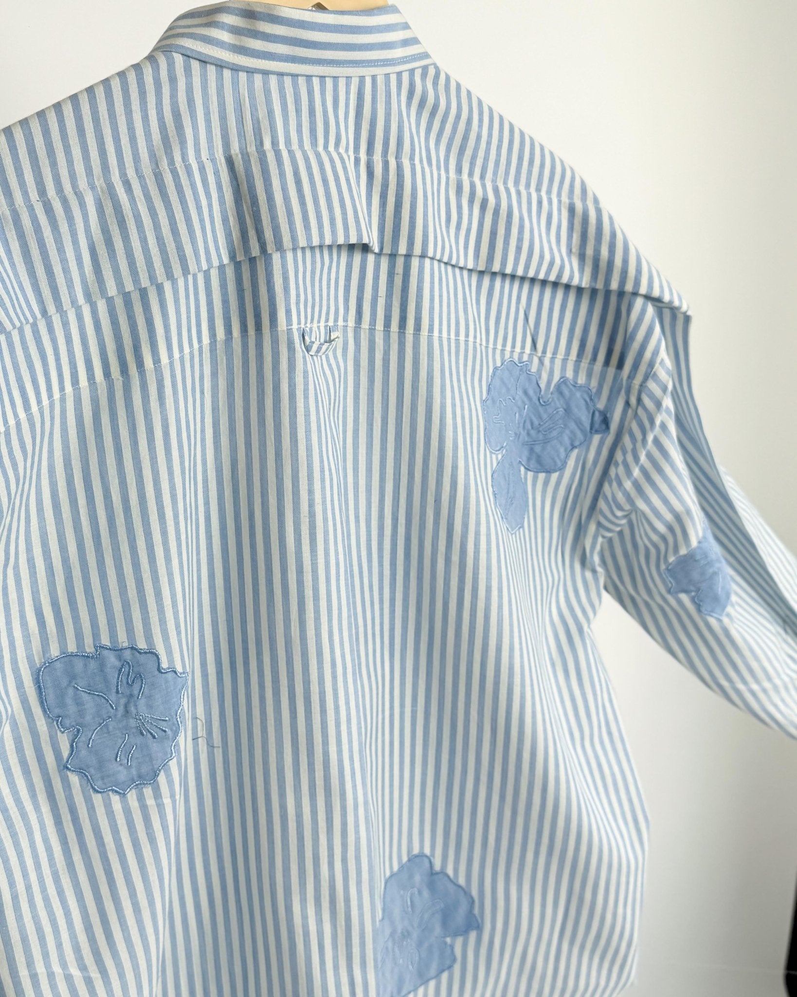 Cloud Bloom Stripe Shirt - erised pret