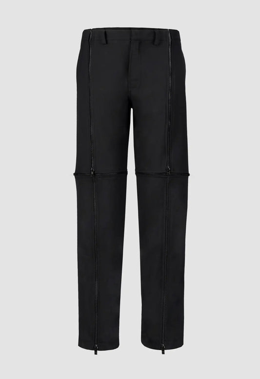 Detachable Cotton Zip Pants
