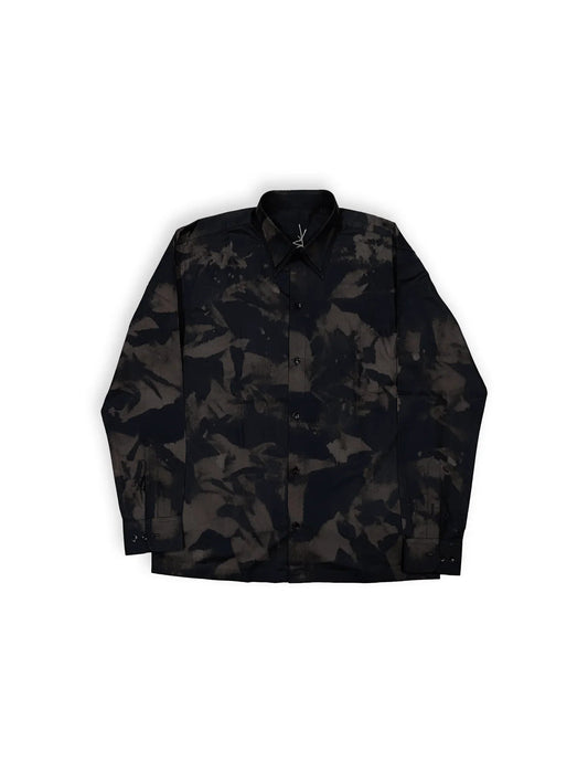 DOUBLE COLLAR ABSTRACT SHIRT - YB
