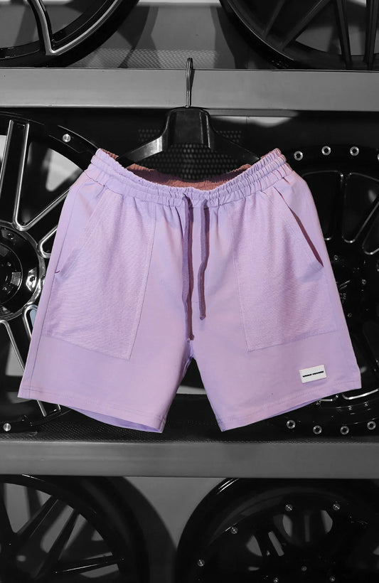 Cosmic Lilac "NECESSARY" Shorts.