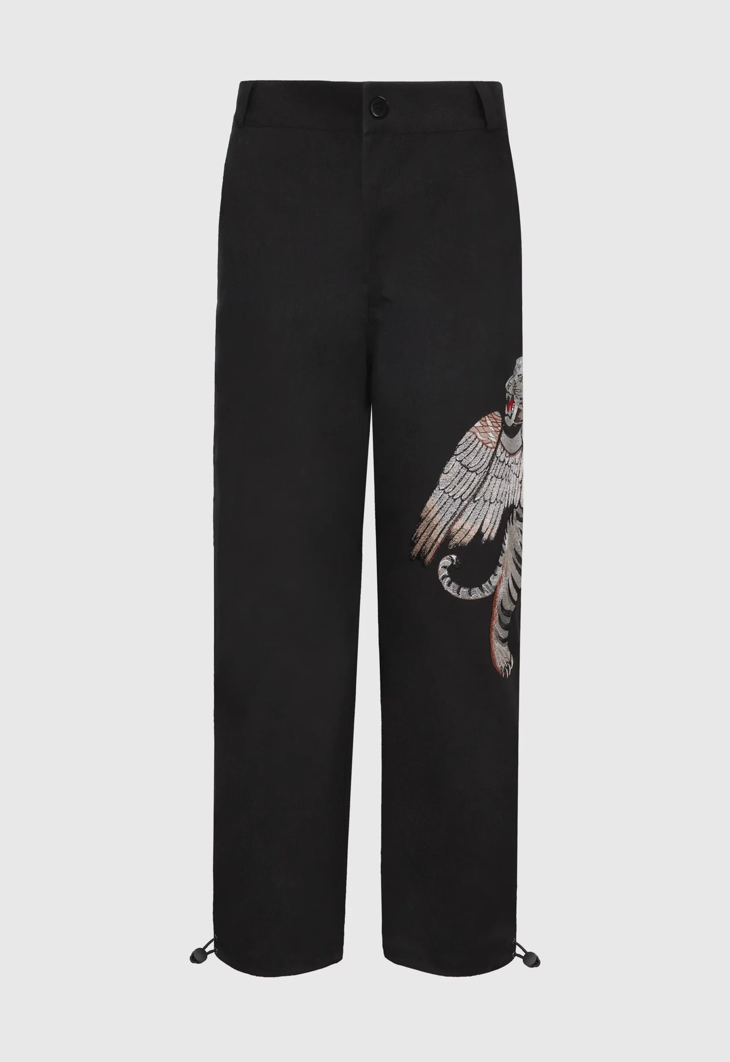 Winged Tiger Embroidered Pants