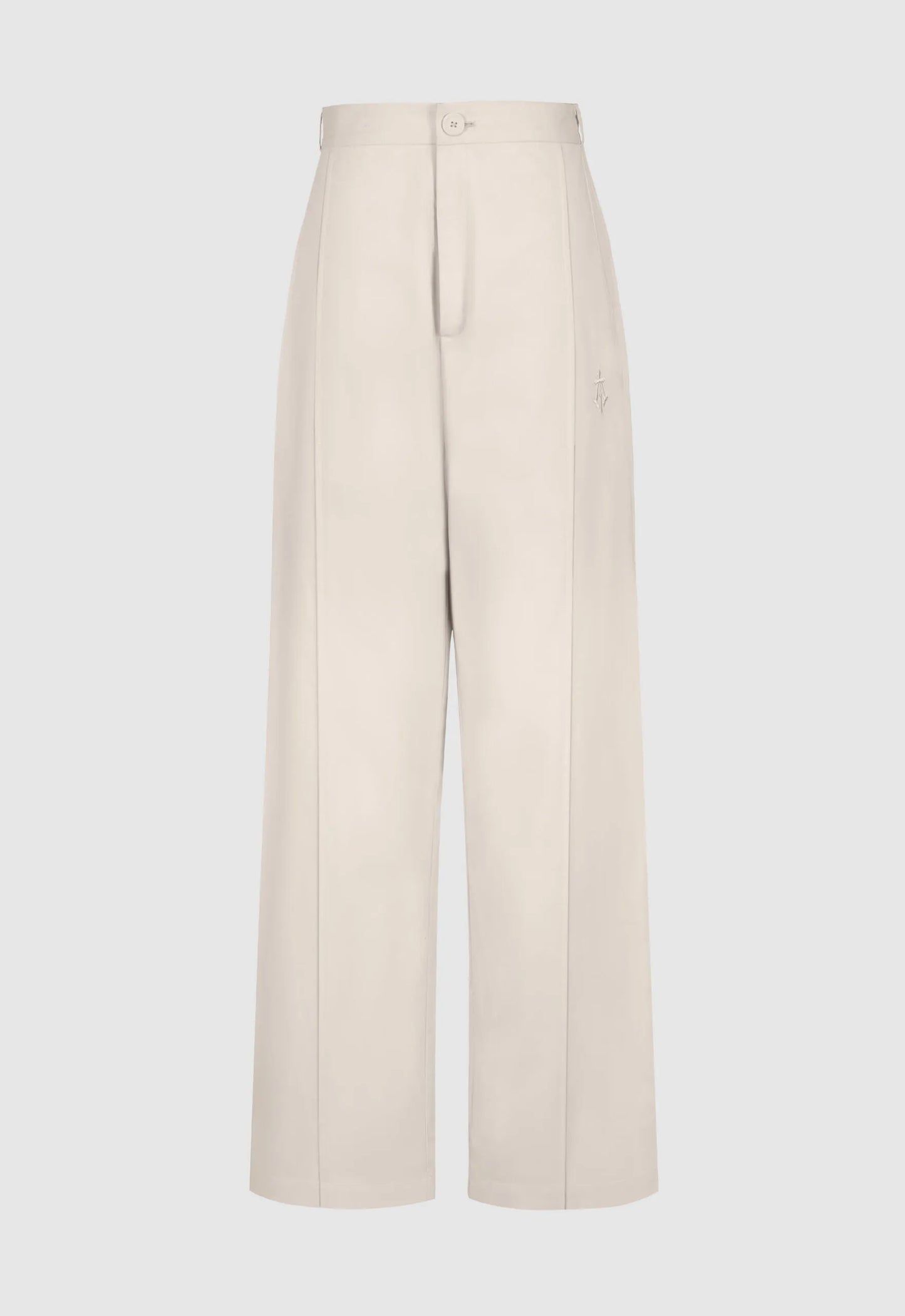 Paris Mid-Rise Cotton Pants