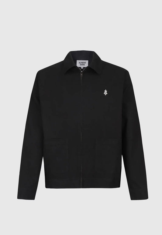 Constructed Artist Jacket in Cotton Twill