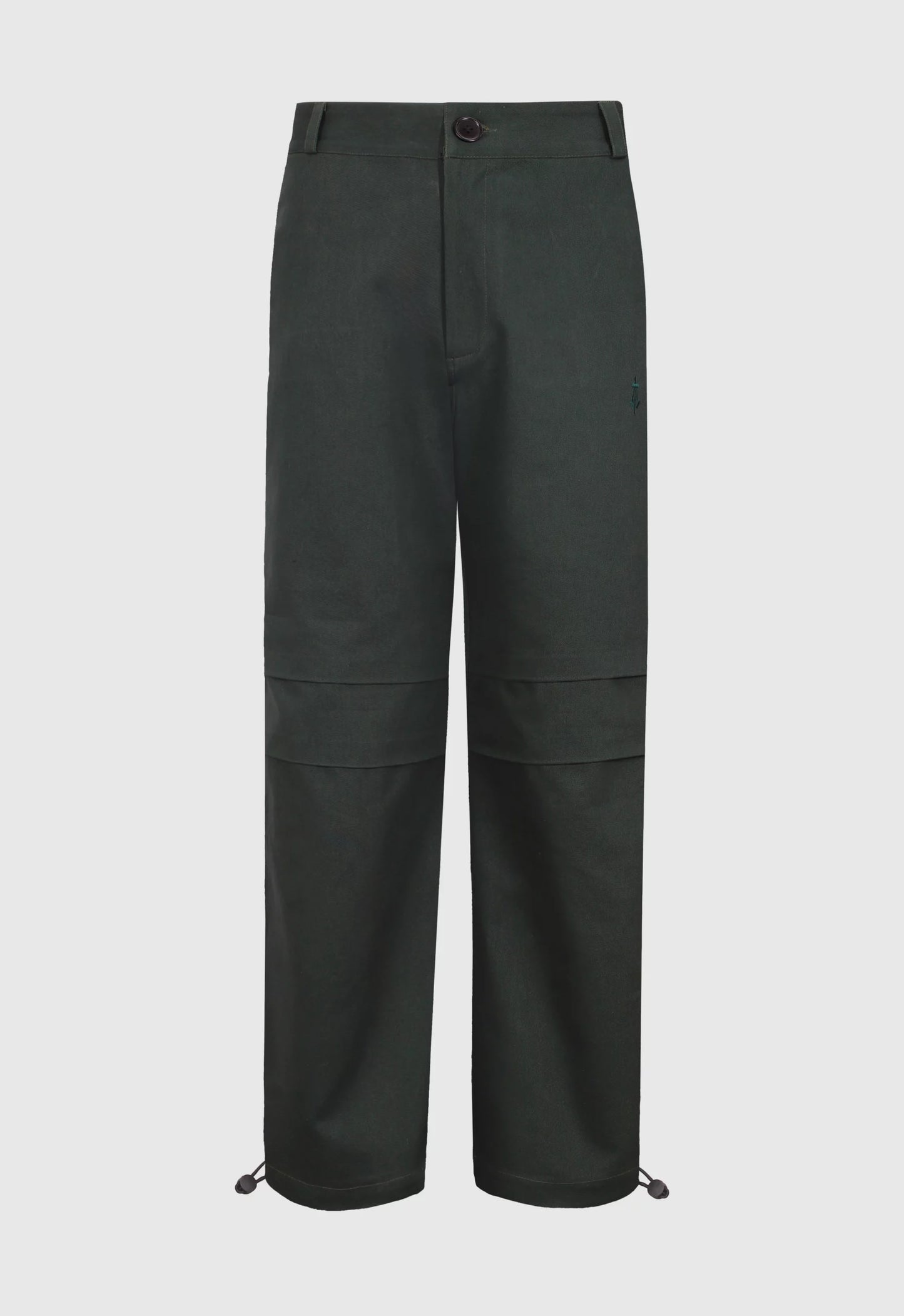 Soft Twill Bungee Pants in Pine