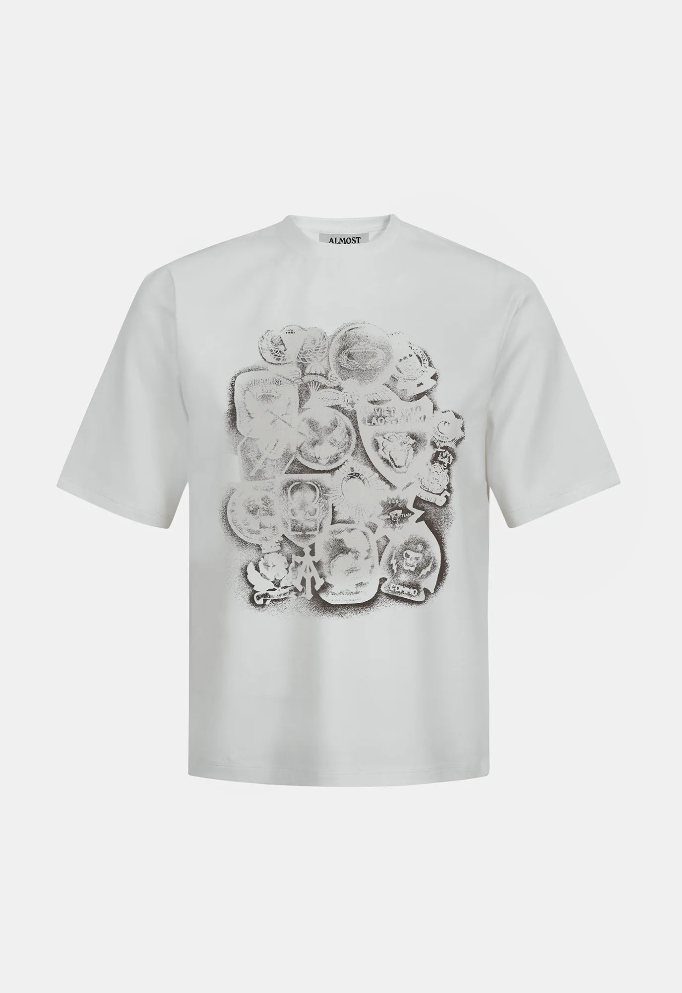 Aegis Relaxed Tee in Gray