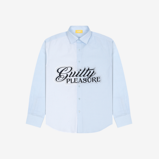 Half Guilty Shirt In Blue & White