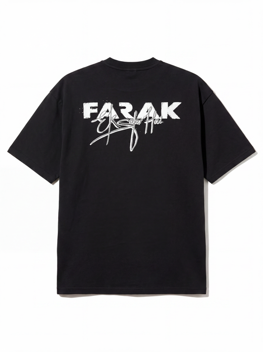 Farak Ek Safar Black T-Shirt