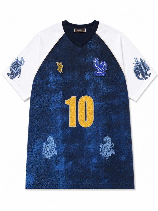 Fransé Block-Printed Jersey