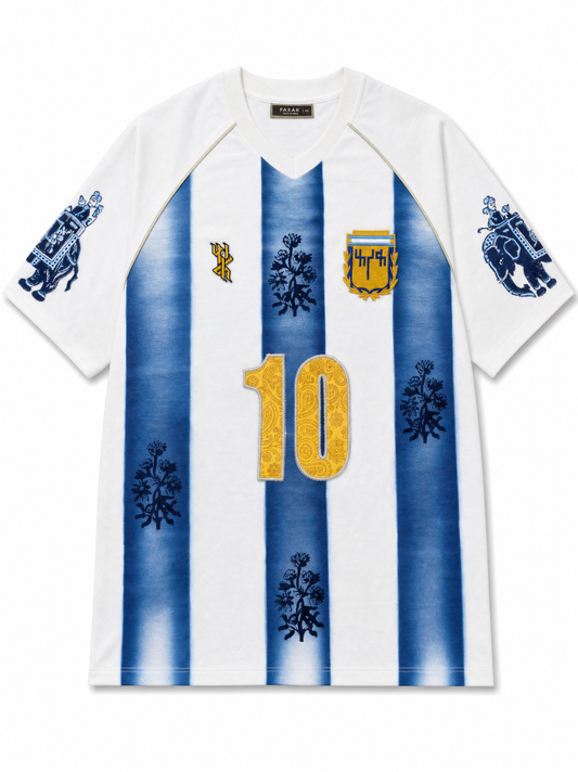 Argentino Block-Printed Jersey