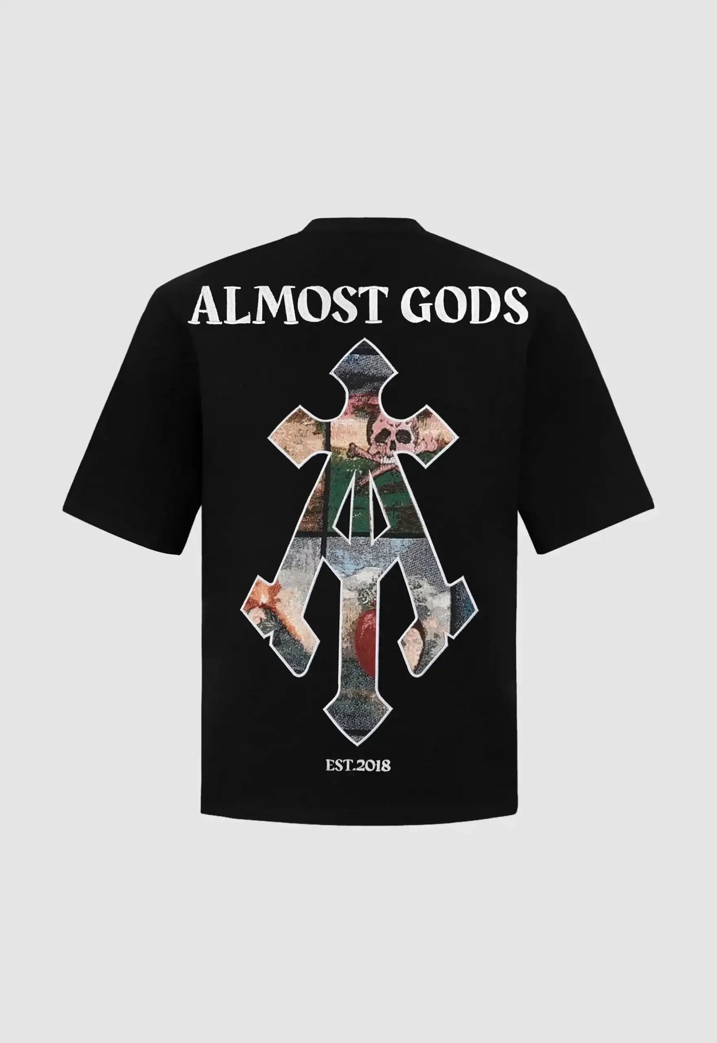 Arcana Jacquard Patched Boxy Tee