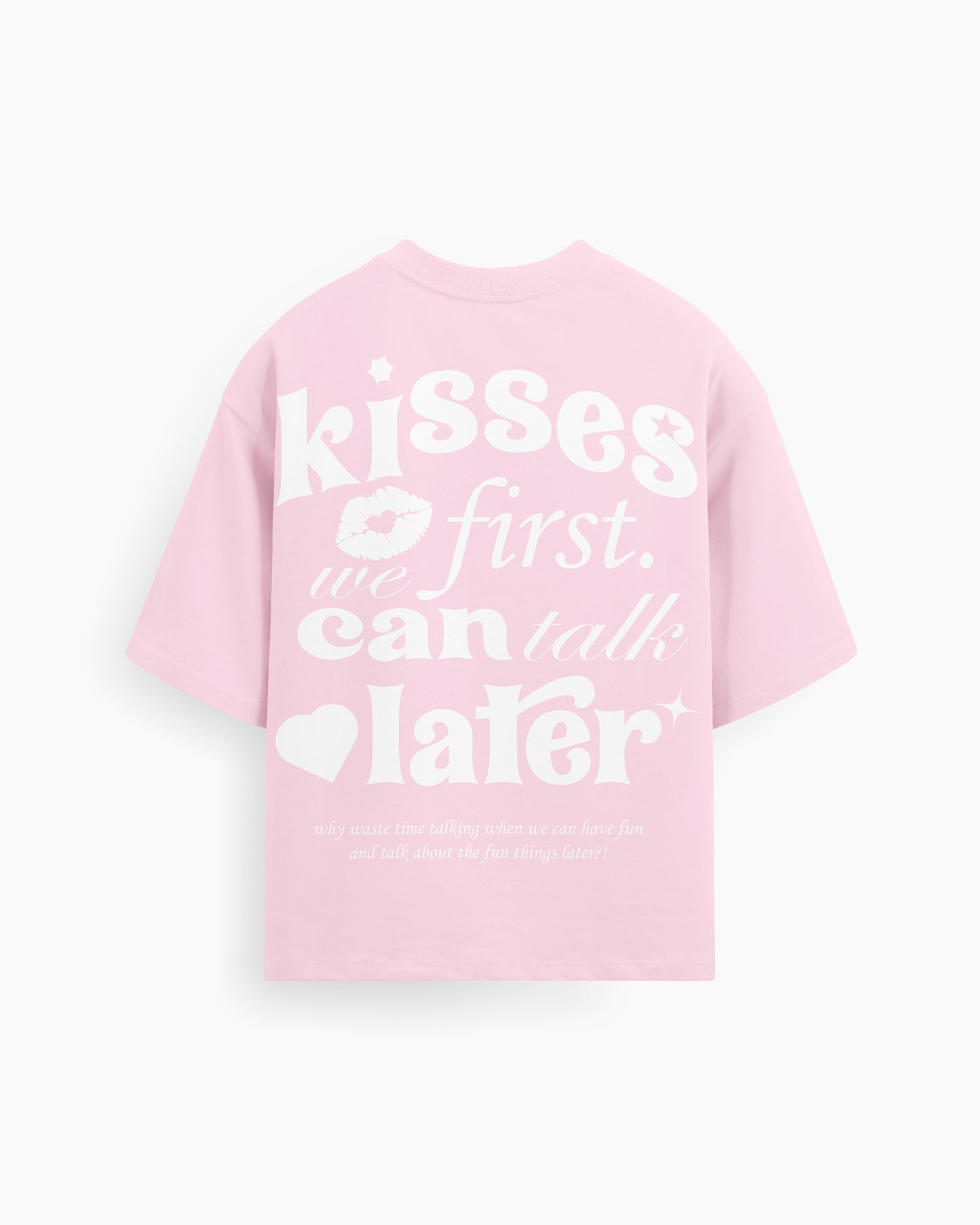 Kisses T-Shirt (Baby Pink)