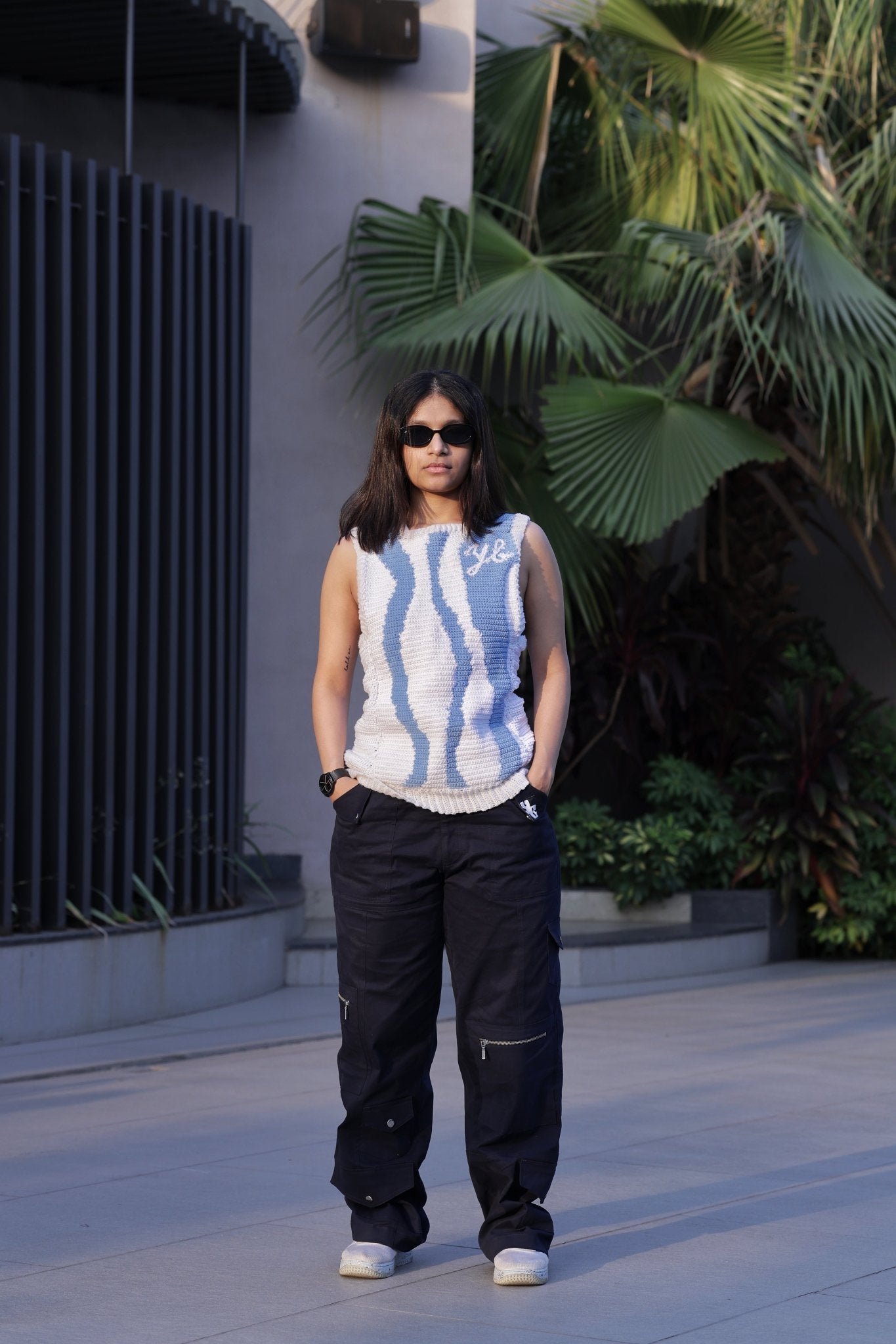 LEHER KNITTED VEST (MADE TO ORDER) - YB