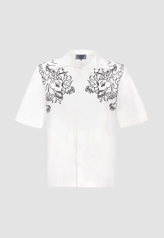 Leviathan Embroidered Shirt
