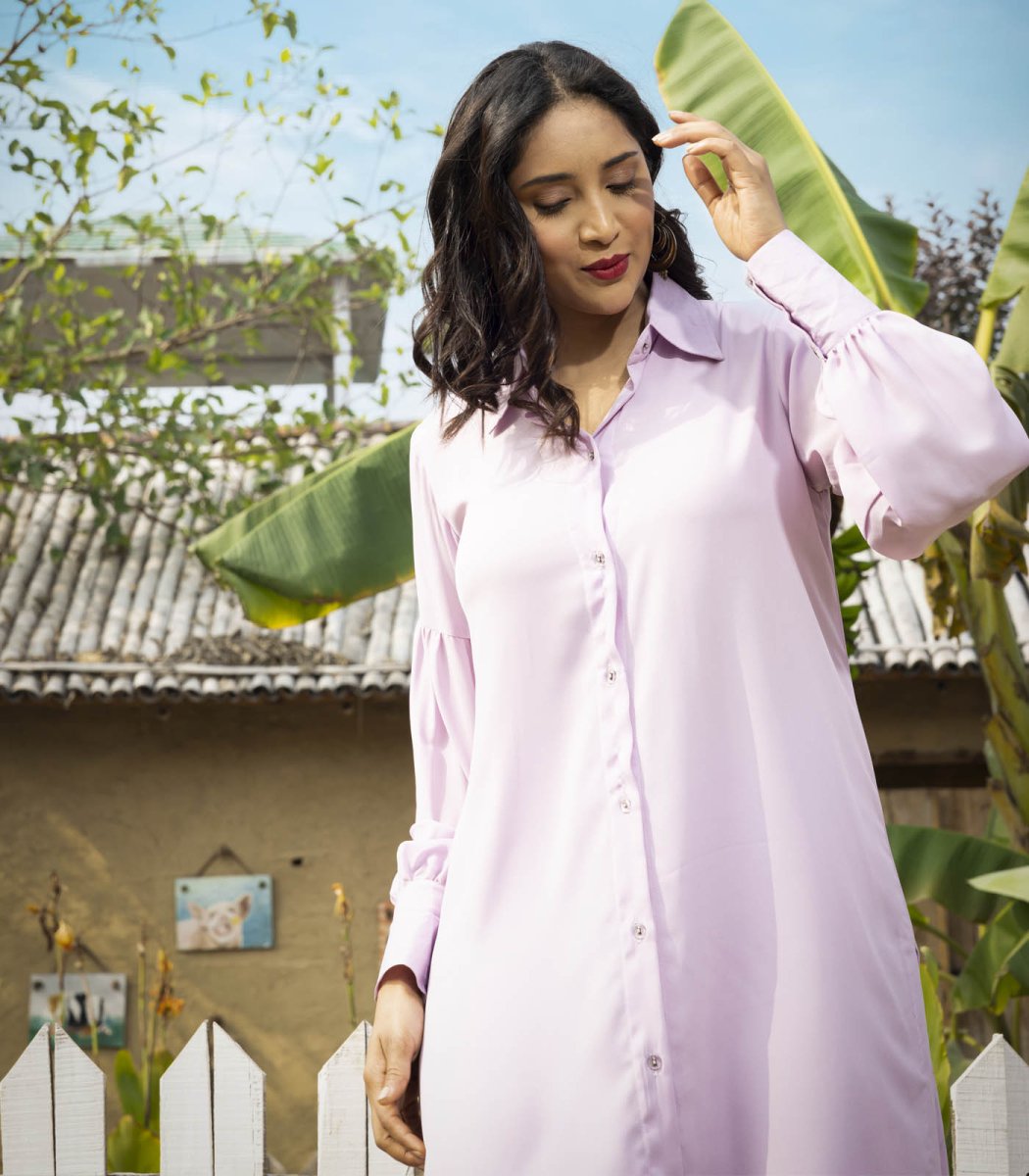 Lilac Italian Blend Co - ord Set - Outro Studio