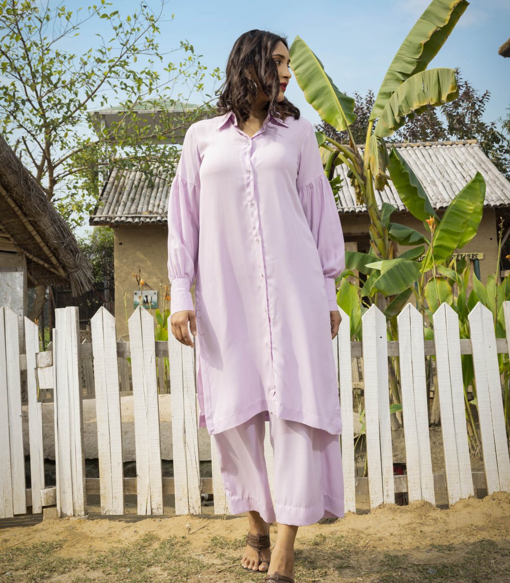 Lilac Italian Blend Co - ord Set - Outro Studio