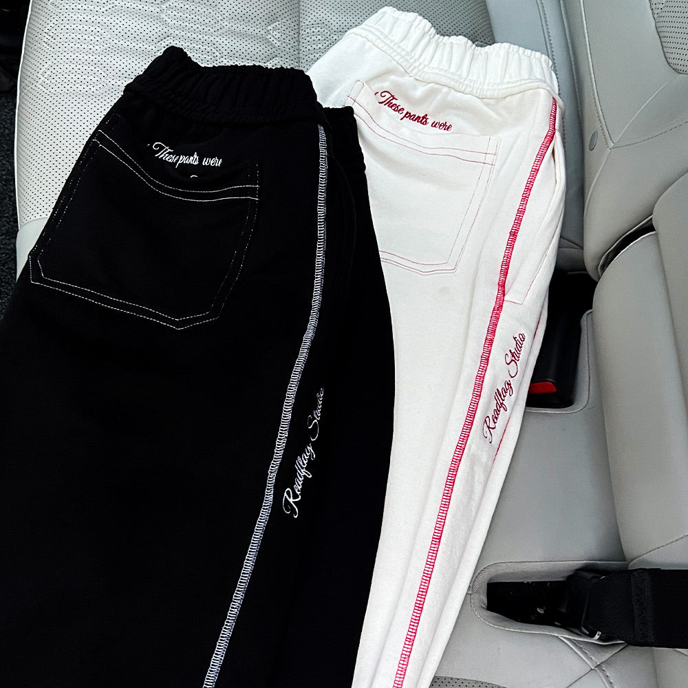 BASIC BLACK SWEATPANTS