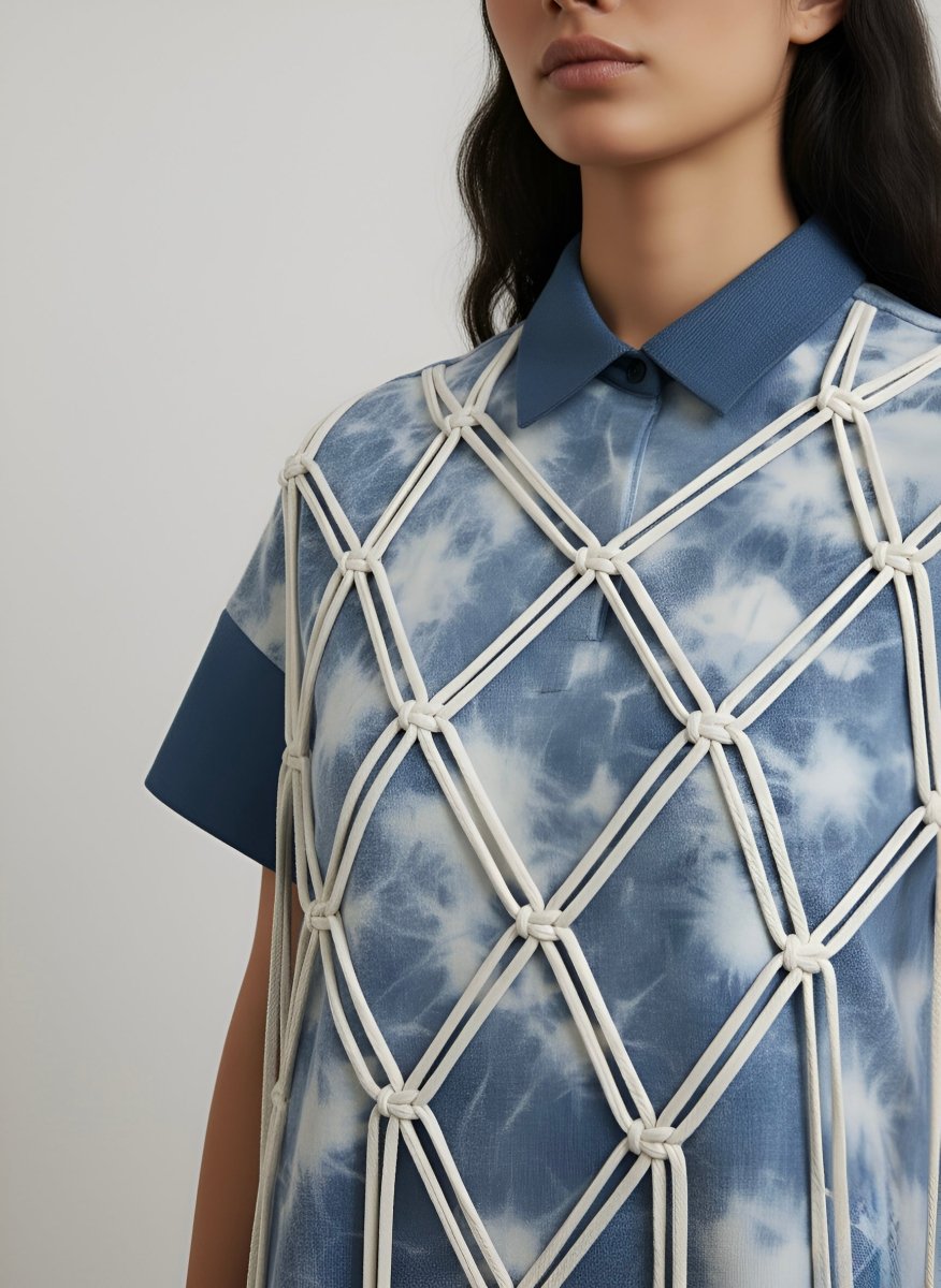 MACRA DENIM DRESS - Outro Studio