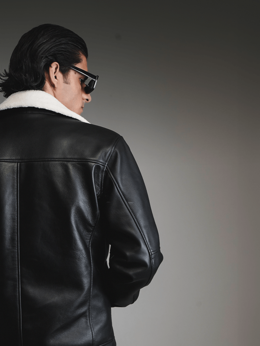 MEN'S LEATHER JACKET - Outro Studio