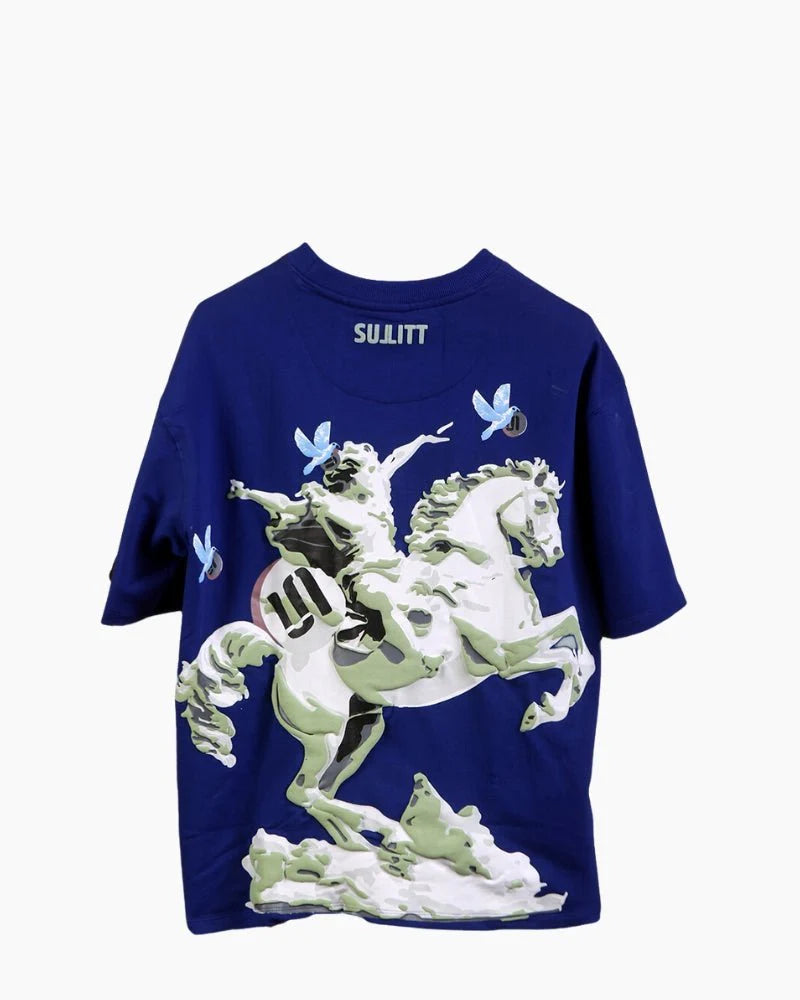 MIGHTY HORSE OVERSIZED T - SHIRT - SULLITT