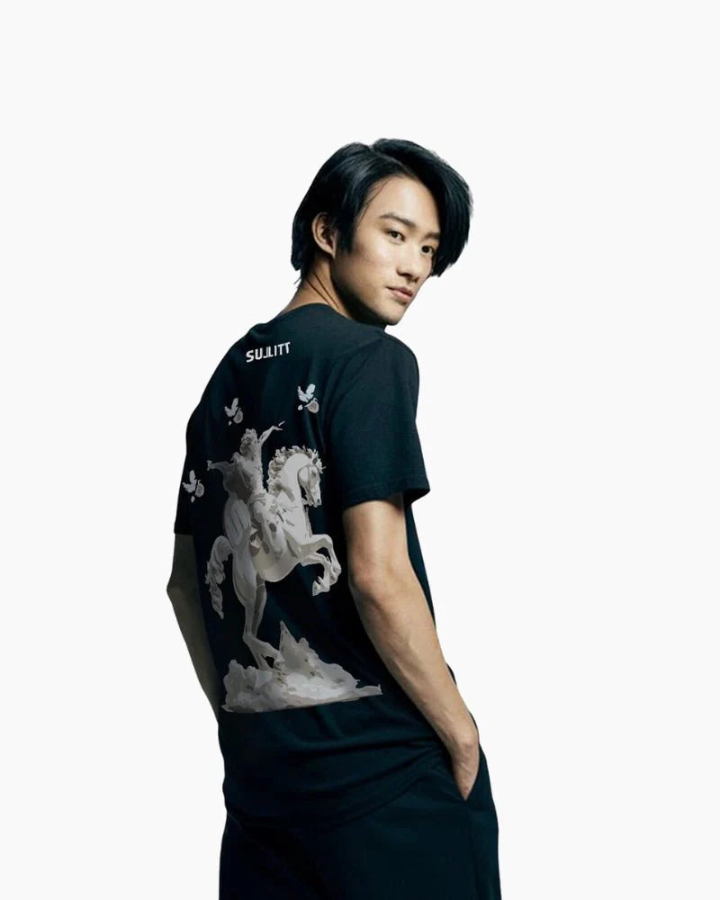 MIGHTY HORSE OVERSIZED T - SHIRT - SULLITT