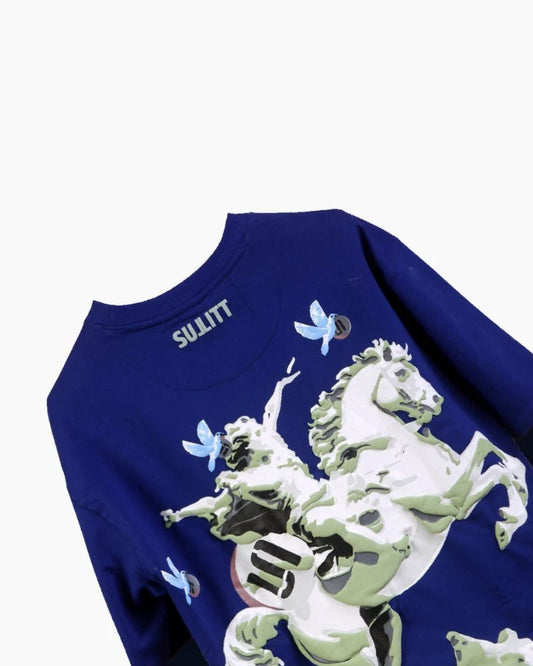 MIGHTY HORSE OVERSIZED T - SHIRT - SULLITT