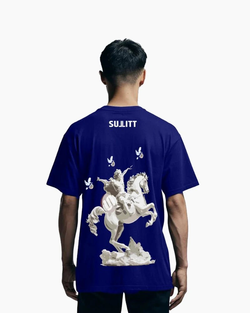 MIGHTY HORSE OVERSIZED T - SHIRT - SULLITT