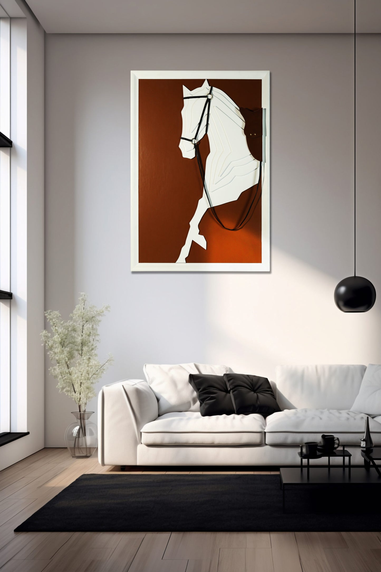 Horse Wall Art 3D