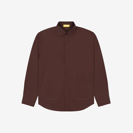 Open Locks Shirt In Brown