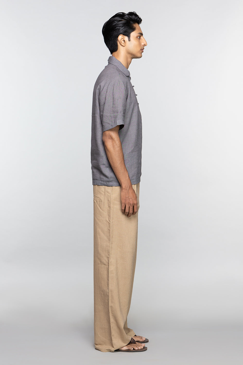 Dark grey loop shirt