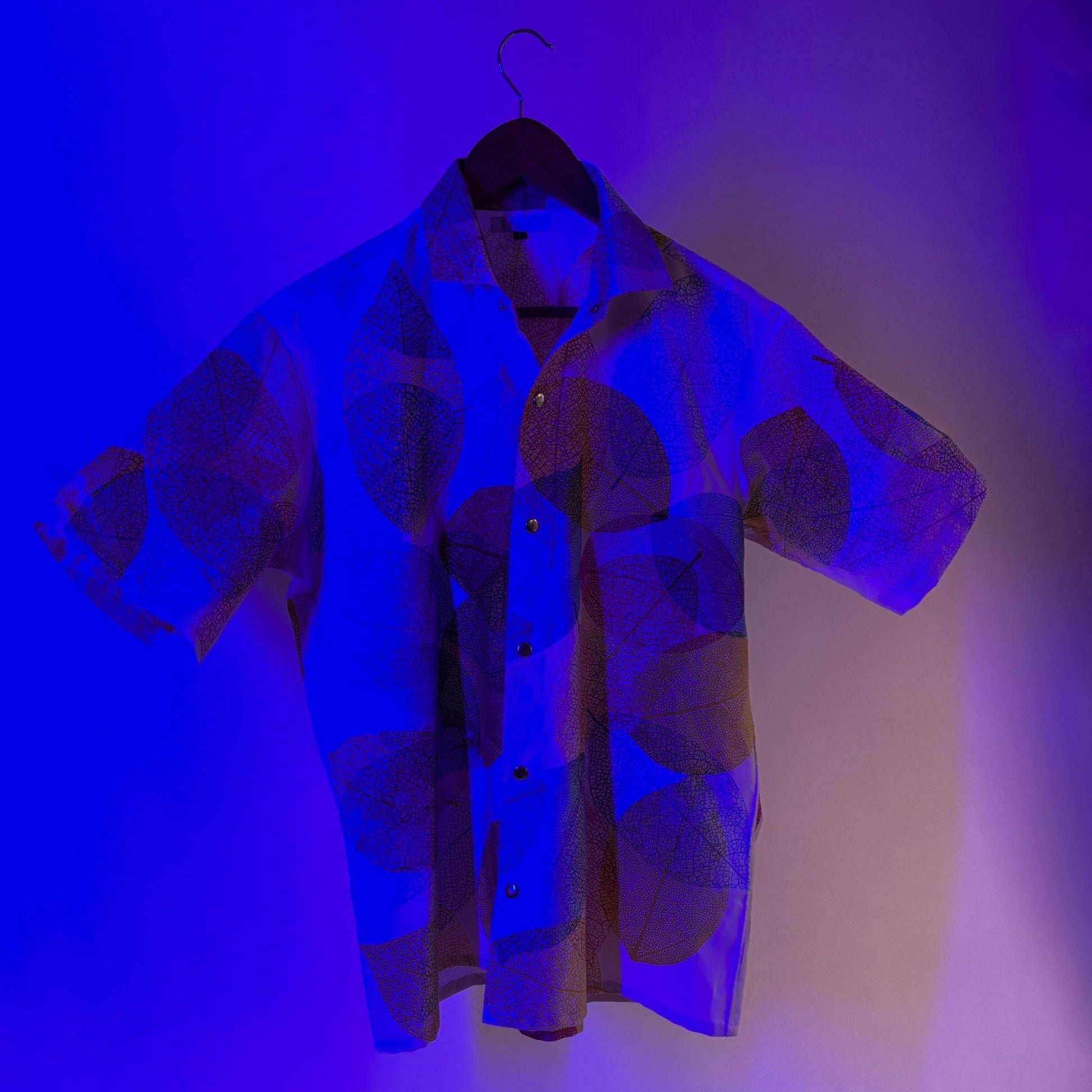 Relaxed fit resort wear shirt - Whispering leaves - erised pret