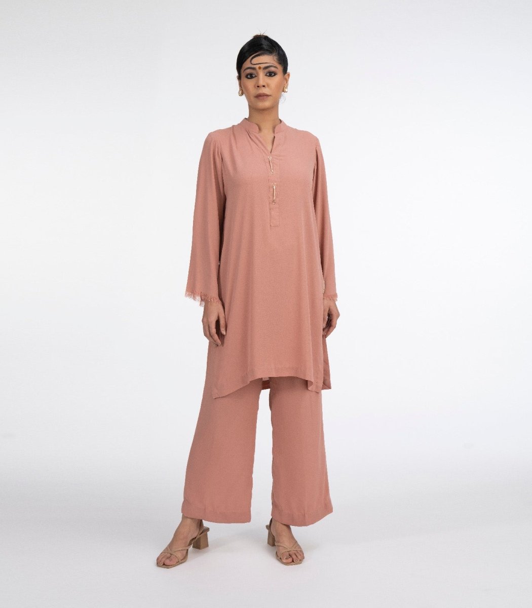 Rose italian blend co - ord set - Outro Studio