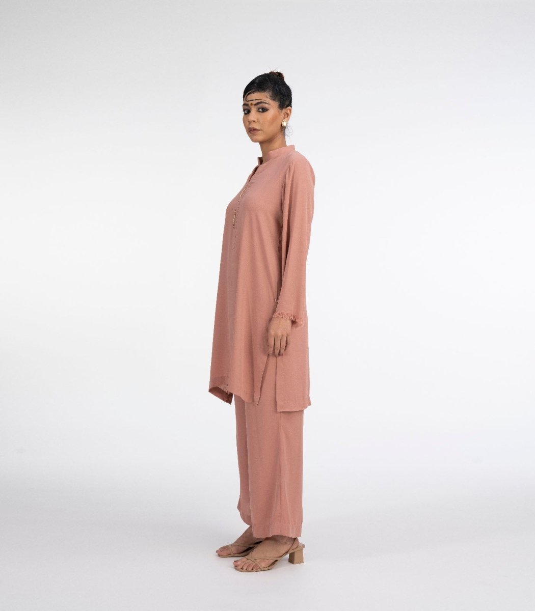 Rose italian blend co - ord set - Outro Studio