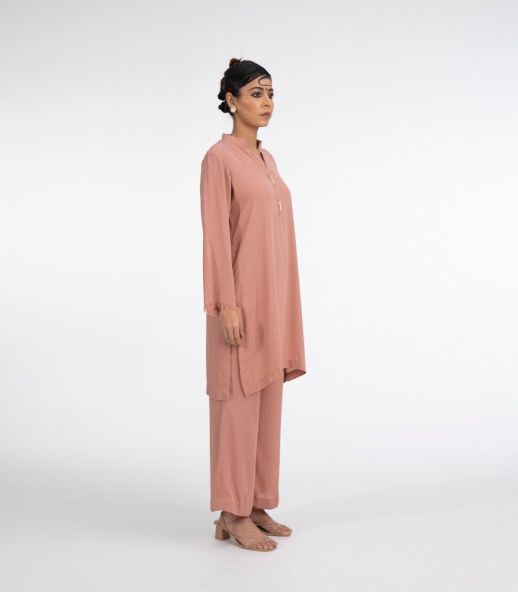 Rose italian blend co - ord set - Outro Studio