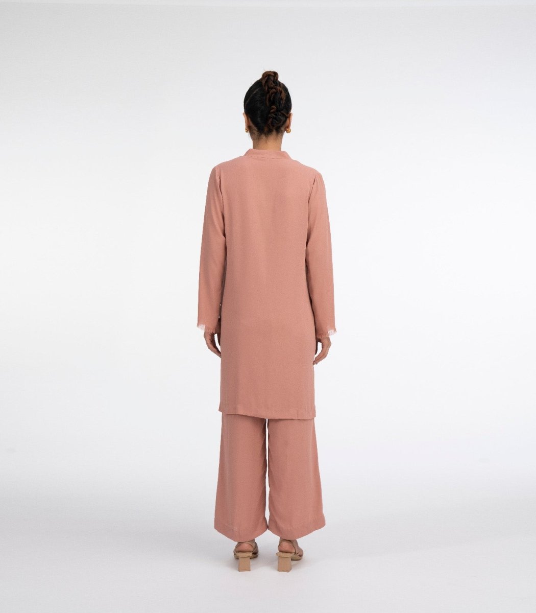 Rose italian blend co - ord set - Outro Studio