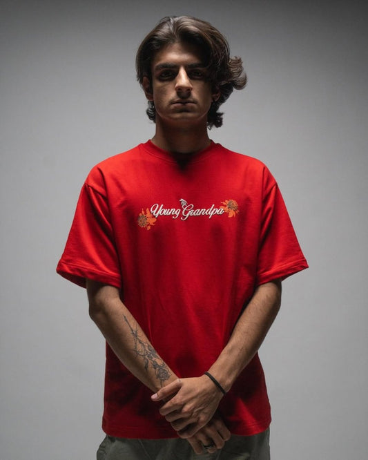 SCARLET RED T - SHIRT - Outro Studio