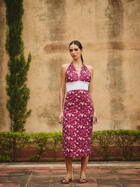 Seren Halter dress - Midi - Outro Studio