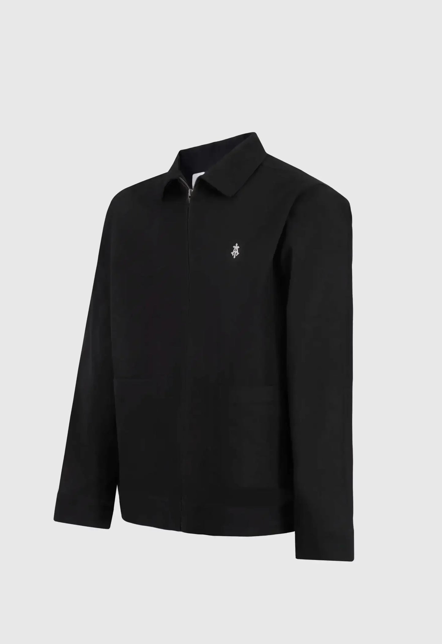 Constructed Artist Jacket In Cotton Twill