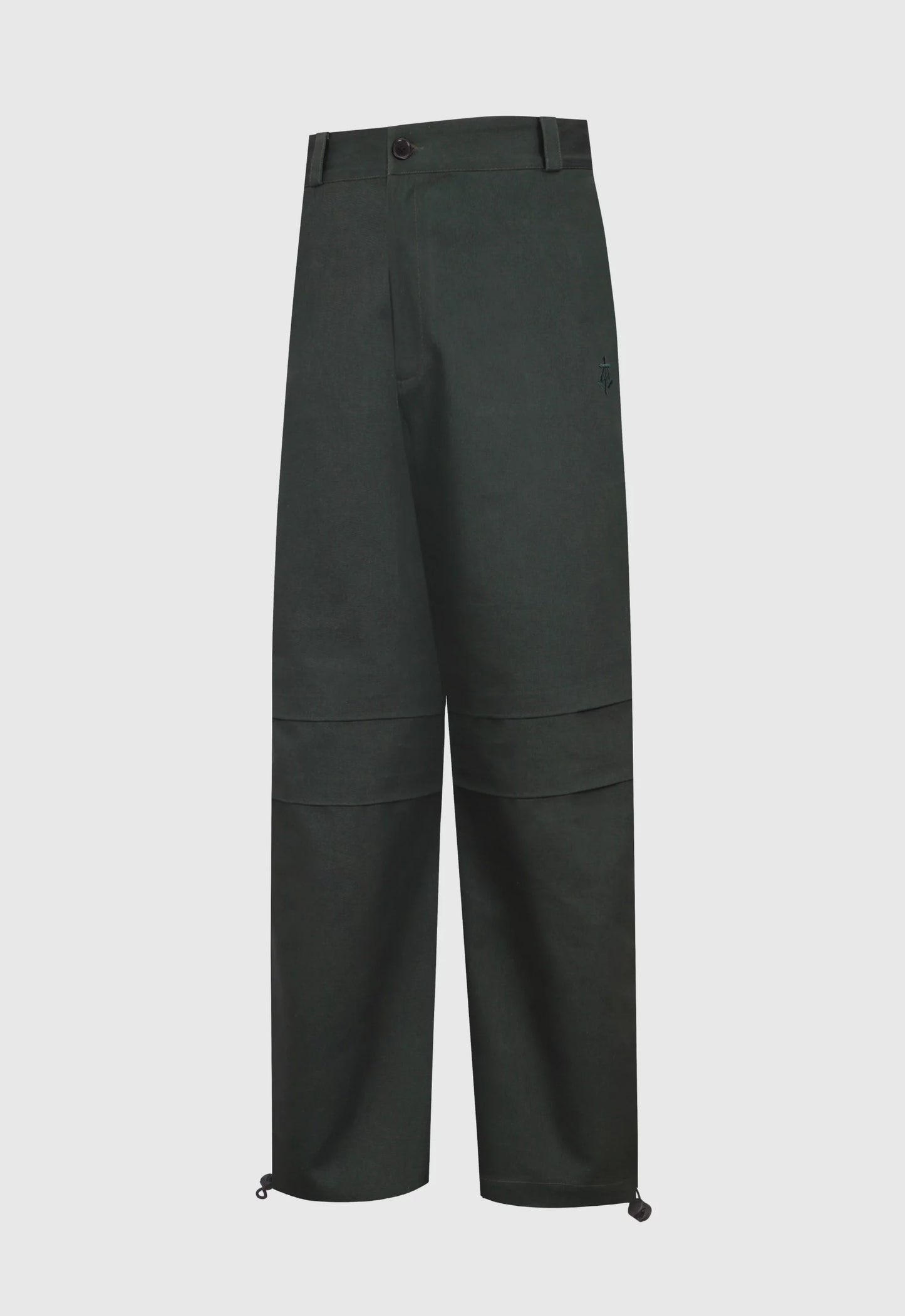 Soft Twill Bungee Pants in Pine