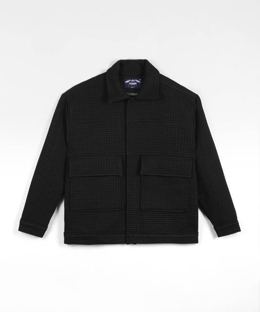 Black Quilted Jacket