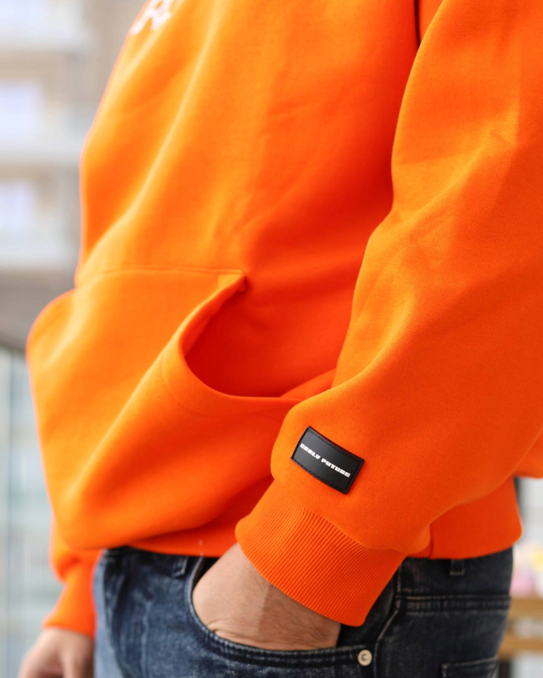 "TREX" Mandarin Orange Hoodie.