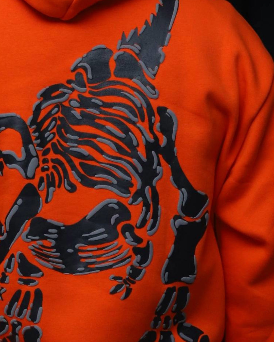 "TREX" Mandarin Orange Hoodie.
